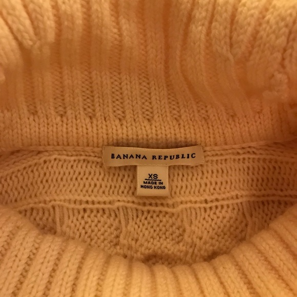 Cream Sweater Dress by Banana Republic - Picture 2 of 6